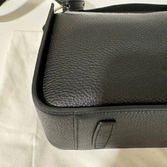 The Horse Clementine Bag Black Pebbled with Gold Hardware - Picture 8 of 14